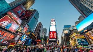 Times square is the only neighborhood with zoning ordinances requiring building owners to display illuminated signs.10 the density of illuminated signs in times square now rivals that of las vegas. Hotel