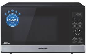 With automatic sensors that adjust power and time based on what you're cooking, it takes the guessing out of defrosting the device can automatically determine how long food needs to be heated based on its density and weight. Panasonic Nn Sd38hsqpq 23l 1000w Black Microwave At The Good Guys