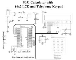 Your source for online circuit calculators. 8051 Calculator With 16x2 Lcd And Telephone Keypad Micro Digital