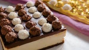 Cheesecake Ferrero Rocher Recette Recette Cheesecake Facile Cheesecake Ferrero Rocher Gateau Savoureux