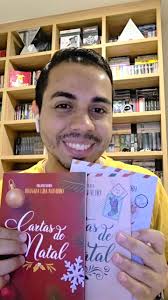 O livro como presente de Natal precioso.