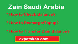 Zain Saudi Arabia How To Check Balance Or Recharge Topup Your Account Balance Expatsksa Com