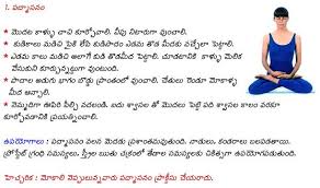 Yoga Asanas With Pictures And Names In Telugu Pdf Modern Life