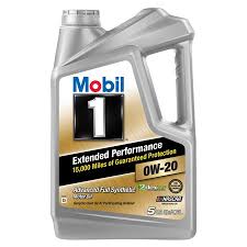 Mobil 1 Extended Performance Full Synthetic Motor Oil 0w 20 5 Qt