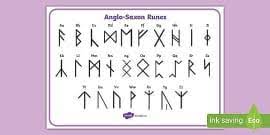 They were often used in religious ceremonies. The Anglo Saxon Alphabet And Language Runes Ks2 History