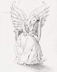 500 Internal Server Error Angel Drawing Angel Sketch Pencil Drawings