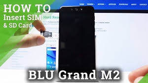 Micro SD Card into BLU Grand M2 2018 ...