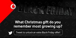 Insert a sim card from different network, which does not ask for a pin when you turn on your . Vodafone Ireland On Twitter Unlock An Extra Vodafone Blackfriday Deal Just Tell Us What Christmas Gift You Remember Most As A Child
