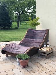 Weinfass Gartenliege Aus Fassdauben Fassdauben Gartenliege