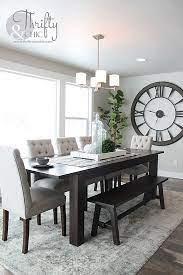 This is the dining room, i wanted this room to make a statement. 1259 Best Christmas Table Decorations Pinterest Dinner Dining Room Table Decor Modern Farmhouse Dining Room Elegant Dining Room