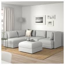 Vallentuna Modular Corner Sofa 4 Seat With Storage Orrsta Murum Light Gray White Ikea In 2020 Modular Corner Sofa Sofas For Small Spaces Corner Sofa Living Room