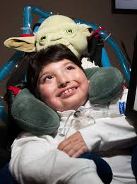 Severely disabled boy becomes honorary firefighter