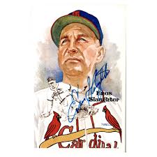 Enos Slaughter MLB Original Autographed Photos for sale