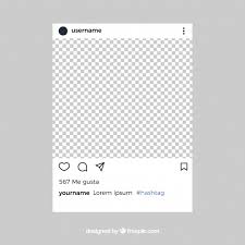 In addition, all trademarks and usage rights belong to the related institution. Free Vector Instagram Post With Transparent Background