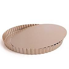 Mylifeunit Carbon Steel Quiche Pan Non Stick Loose Bottom Quiche Pan With Removable Bottom 10inch Check This Awesome Quiche Pan Quiche Bakeware Essentials