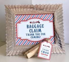 Train Birthday Baggage Claim Sign 8x10 Instant Download Paper Taigh Vintage Train Birthday Party Train Birthday Party Favor Train Birthday
