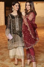 Brides Friends On The Mayun Pakistani Fashion Party Wear Asian Wedding Dress Pakistani Pakistani Bridal Dresses