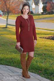 Winter Party Outfit Otk Boots Shift Dress Winter Party Outfit Casual Party Outfit Party Outfit