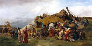 I viaggi che il protagonista, Lemuel Gulliver, effettua in terre lontane e straordinarie.