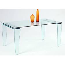 Find your glass desk easily amongst the 196 products from the leading brands (gallotti&radice, fiam, b&b italia,.) on archiexpo, the architecture and design specialist for your professional purchases. Amazon Com Chintaly Vera All Glass Rectangular Dining Table In Clear Tables