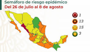 It was first identified in december 2019 in wuhan,. Semaforo Covid Mexico 15 Estados En Amarillo Y 13 En Naranja