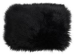 Une activité de bricolage pour réaliser des sets de table de fête or et noir pour préparer la décoration de la table des fêtes tracer un rectangle de 60 cm sur 45 cm dans le carton ondulé peint en noir. Fur Set De Table Noir Larg 32 X Long 45 Cm