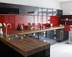 black and red kitchen design acnn decor
