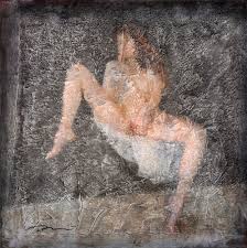 Courbet siguió reanudando con el desnudo femenino, a veces con una inspiración obviamente libertina. L Origine Du Monde Homage A Gustave Courbet Von Enric Aromi Masriera 2017 Malerei Acryl Aquarell Auf Leinwand Singulart