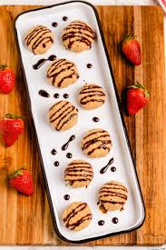 In a microwave, melt chocolate and shortening; Strawberry Cheesecake Bites Butter With A Side Of Bread