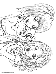 Free friendship coloring pages are a fun way for kids of all ages to develop creativity, focus, motor skills and color recognition. Friendship Friendship Coloring Pages For Adults