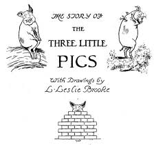 The first that went off met a man with a bundle of straw, and said to him, please, man, give me that straw to build me a house. The Project Gutenberg Ebook Of The Story Of The Three Little Pigs By Unknown