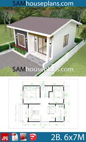 Complete 3d design with interior decoration. Simple 2 Bedroom House Floor Plans Novocom Top