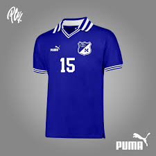 Kits millonarios 2012 by jhonalex031392. Paolo Acosta Auf Twitter Millonarios X Puma Home Concept Kit Un Nuevo Retro Homenaje Con Un Corte Ochentero Solapas Y Ribetes Clasicos Acompanados Por El Escudo Tradicional Y Un Guino A La