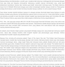 Balasan untuk kerosakan kali pertama, ialah mereka akan. Sungguh Mengejutkan Inilah Punca Utama Kenapa Yahudi Sangat Takut Akan Bangsa Melayu Media Terheboh