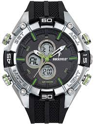 Profitez d'un grand choix de montres pour homme, tous les styles, mode, sport et tendance. Montre Homme Sport Ruckfield Double Affichage Noir Vert 685096