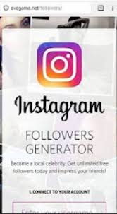 Ya alasannya ialah sehabis input username maka anda tinggal ketuk enter saja maka proses akan berlangsung untuk. Evogame Net Followers Instagram Generator Gratis Semoga Awet