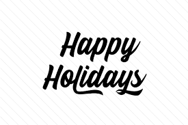 Happy Holidays Svg Cut File By Creative Fabrica Crafts Creative Fabrica