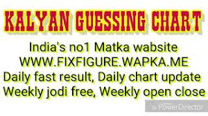 Kalyan Guessing Chart Kalyan Matka Chart Kalyan Bazar