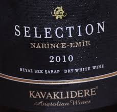 75 lik kavaklıdere selection öküzgözü şarap fiyatı: 2010 Kavaklidere Selection Narince Emir Turkey Central Anatolia Cellartracker