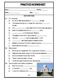 They can attempt more involved operations like long division. Worksheet Of Our Heritage Our Heritage Our History And Heritage General Awareness Social Studies Worksheets Awareness Fourth Grade