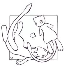 Check spelling or type a new query. Star Mew Mewtwo Lineart By Fluna On Deviantart
