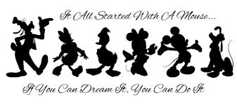 Free Free 216 Svg Mickey And Friends Silhouette SVG PNG EPS DXF File