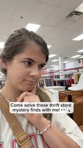 Can you help me? 🤔 These mystery thrift finds have me absolutely stumped!  What do you think they are? #thriftstorefinds #thrifting #MysteryFind  #vintagefinds #secondhandstyle