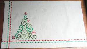 With over 200 designs, you'll find something here that is perfect for your next cross stitch project. Christmas Place Mats Machine Cross Stitch Sulky