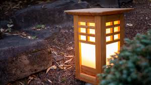 Garden Lights Outdoor Japanese Lantern Plans Craftswright
