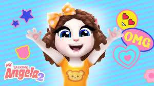 She prepares for a meeting with her friends: My Talking Angela 2 New Game Exclusive First Look Youtube