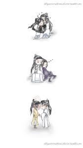 Mdzs fan art | anime chibi, chibi, anime. Mdzs Chibi Couples By Sillyutc On Deviantart