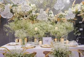 Khemah tetamu,khemah pengantin dan khemah vip Tips Dekorasi Cantik Meja Resepsi Pernikahan Weddingku Com