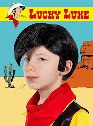 Lucky Luke Perücke für Kinder
