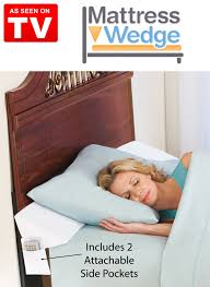 The best part is, filling your bed with pillows isn't just easy, it's also fun and super comfy. Mattress Wedge As Seen On Tv Mattress Wedge Mattress Bedroom Essentials